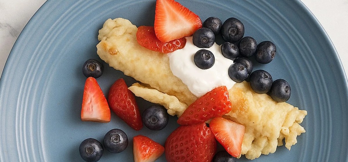 Berry Topped Sweet Crepes Recipe | SideChef