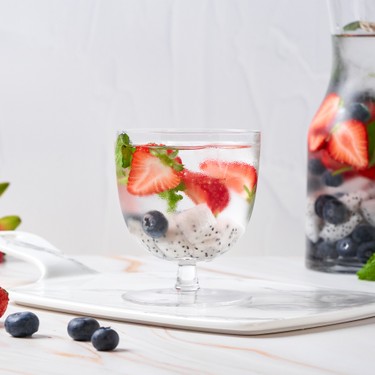 Red, White, and Blueberry Infused Water Recipe | SideChef
