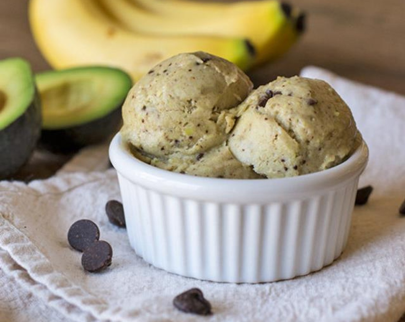 Avocado Mint Chocolate Chip Ice Cream