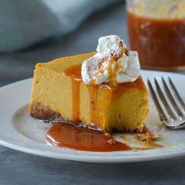 Pumpkin Cheesecake with Gingersnap Crust Recipe | SideChef