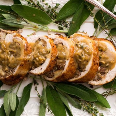 Roasted Turkey Roulade Recipe | SideChef