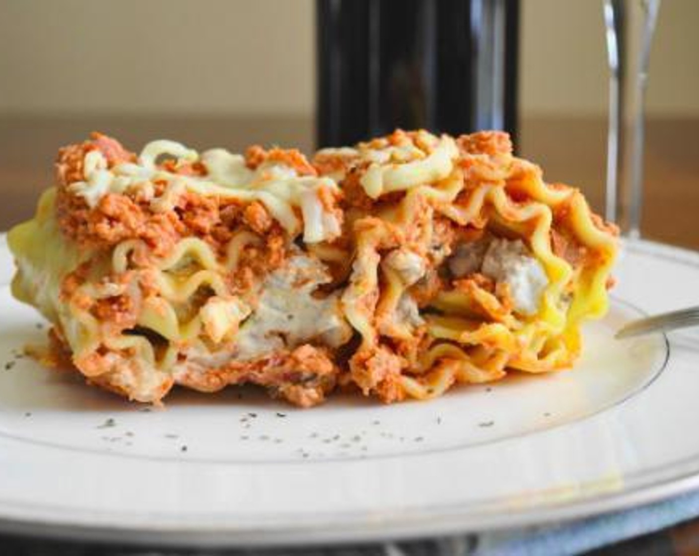 Meaty Lasagna Roll Ups