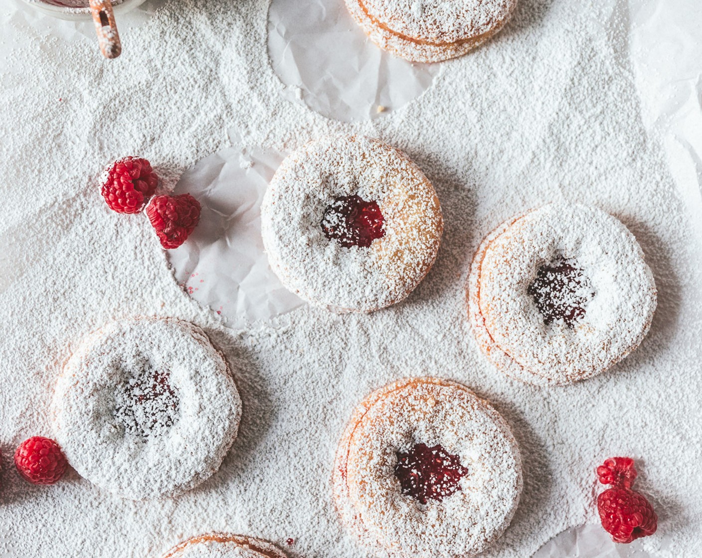 Small Batch Linzer Cookies