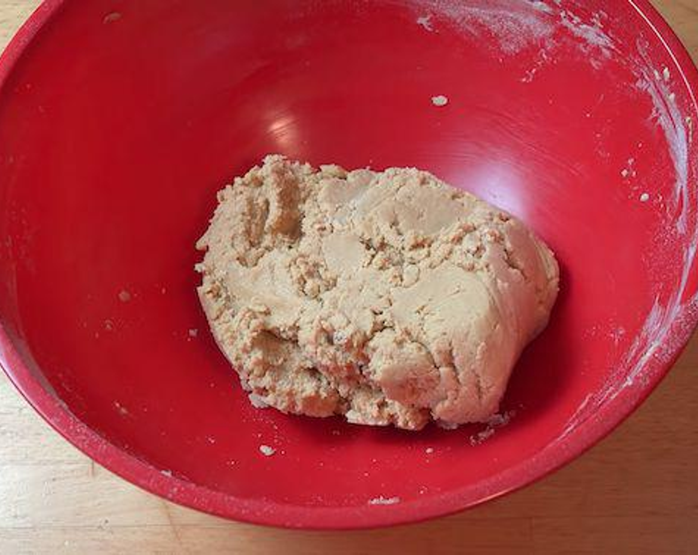 step 4 Cover the dough with plastic wrap and let it chill in the fridge for about 30 minutes.