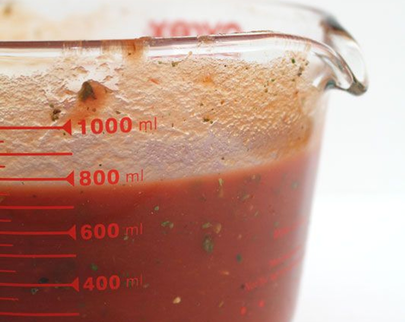step 6 Combine the Tomato Sauce (5 cups), crushed herbs and Balsamic Vinegar (1 Tbsp) together and season with Salt (to taste) and Ground Black Pepper (to taste) to make the tomato sauce.