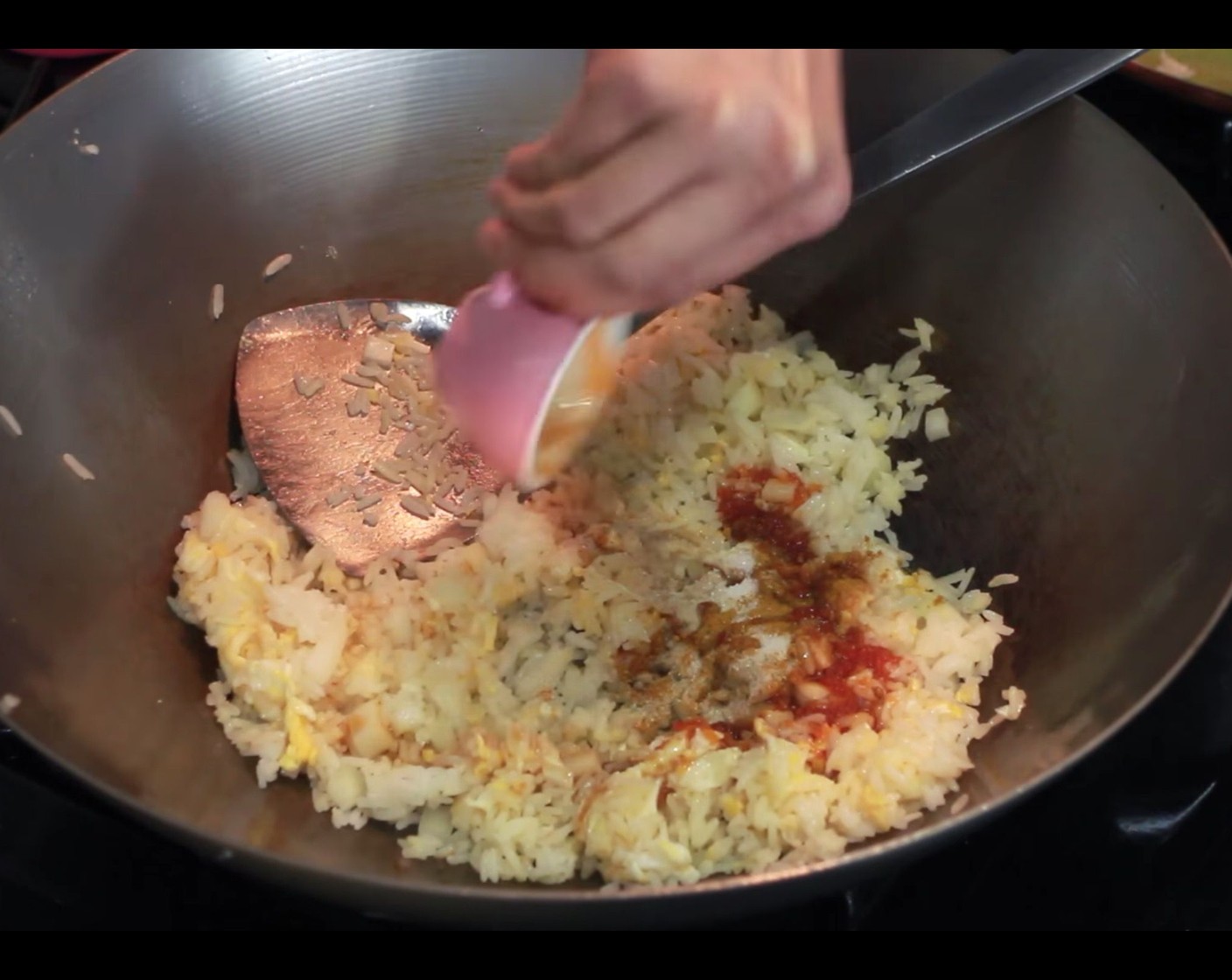 step 4 Add Fish Sauce (1 Tbsp), Pure Cane Sugar (1 Tbsp), and Soy Sauce (2 Tbsp).