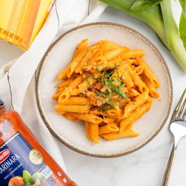 Leek Blush Sauce Pasta Recipe | SideChef