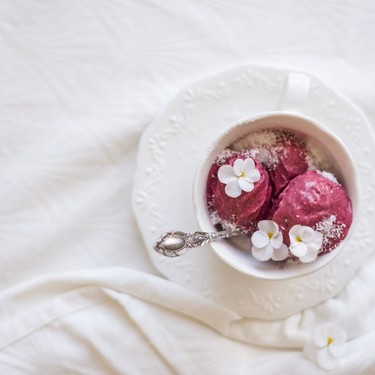Raspberry Coconut Nice Cream Recipe | SideChef