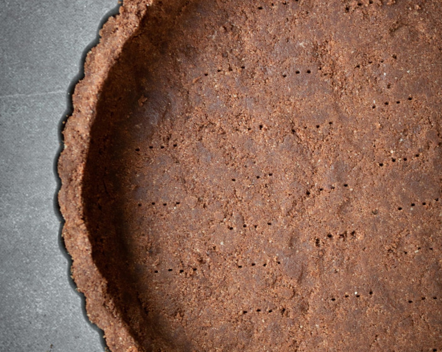 step 4 Dock the crust with a fork and bake for 15 minutes. Cool completely.