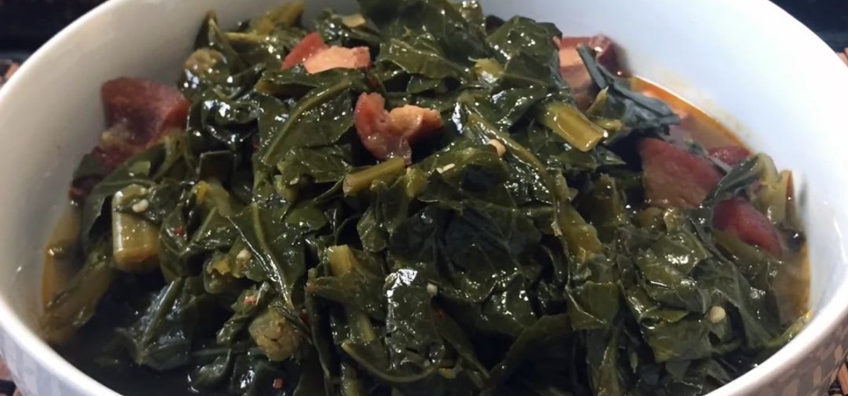 Pressure Cooker Southern Collard Greens Recipe | SideChef