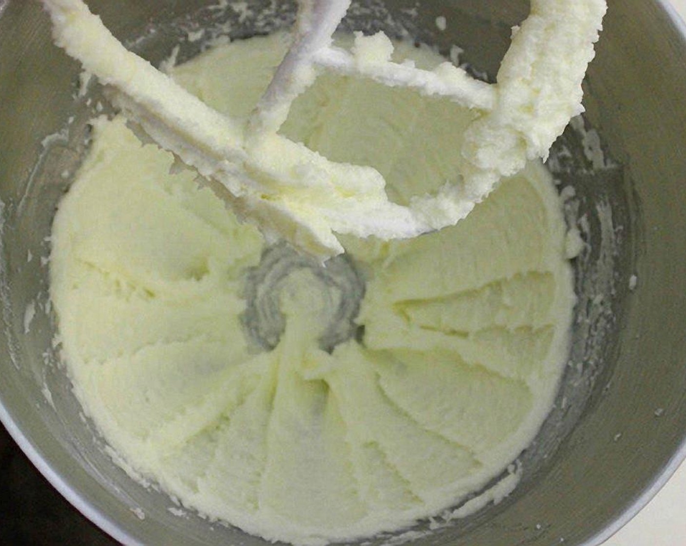 step 5 Cream Butter (3/4 cup) and half of Granulated Sugar (3/4 cup) for the cake on high speed in a standing mixer with a paddle attachment or a hand mixer until light and fluffy.