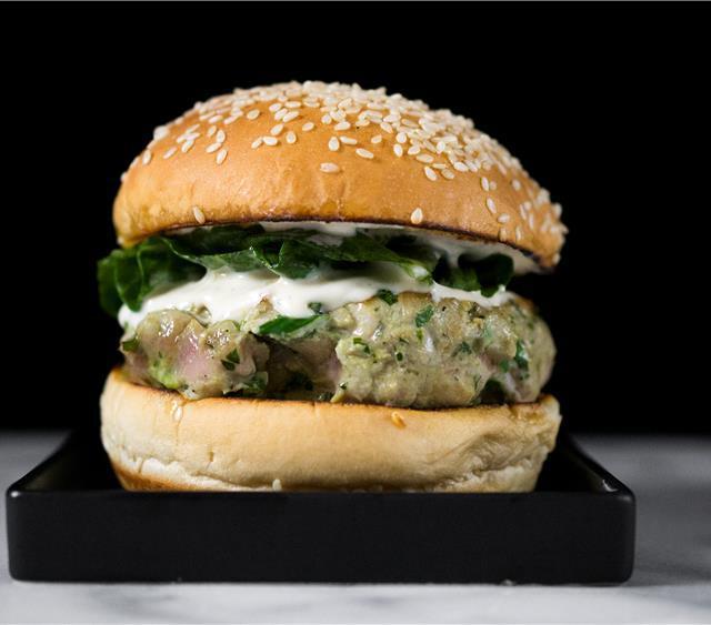 Spicy Tuna Burgers Recipe SideChef