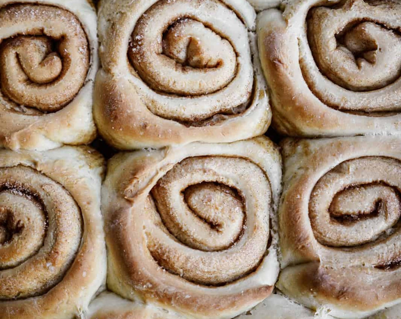 step 12 Once you have flattened the dough, sprinkle with some Brown Sugar (1/2 cup) and Simply Organic Cinnamon, Ground (2 tsp). Add as much or as little as you’d like. Roll the dough width-wise, keeping it tight, and cut into around 12-14 rolls. Place them onto the sticky sauce and set them aside to rise till doubled in size.