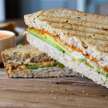 Harissa Avocado and Turkey Panini Recipe | SideChef