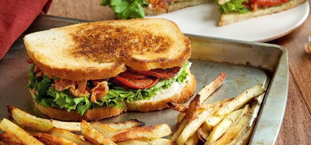 Swanky BLT with Oven-Roasted French Fries Recipe | SideChef