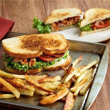 Swanky BLT with Oven-Roasted French Fries Recipe | SideChef