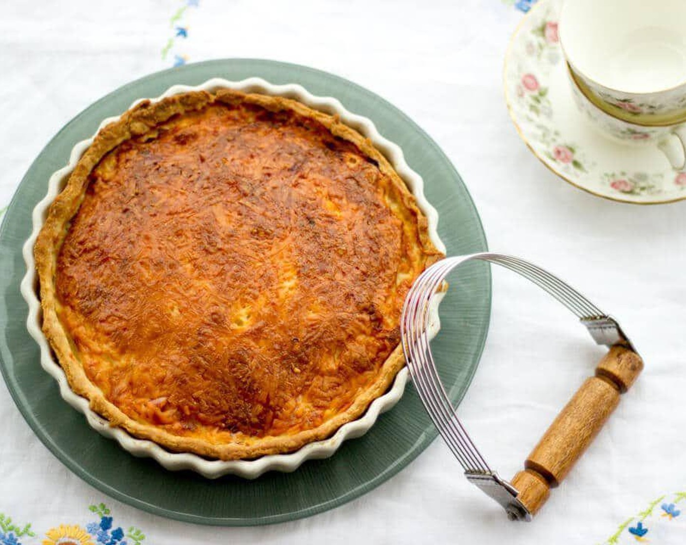 Gran’s Incredible Ham & Cheese Quiche