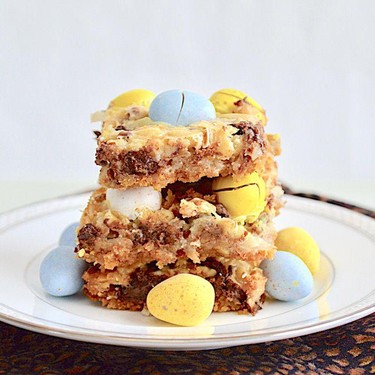 Mini Egg Magic Bars Recipe | SideChef