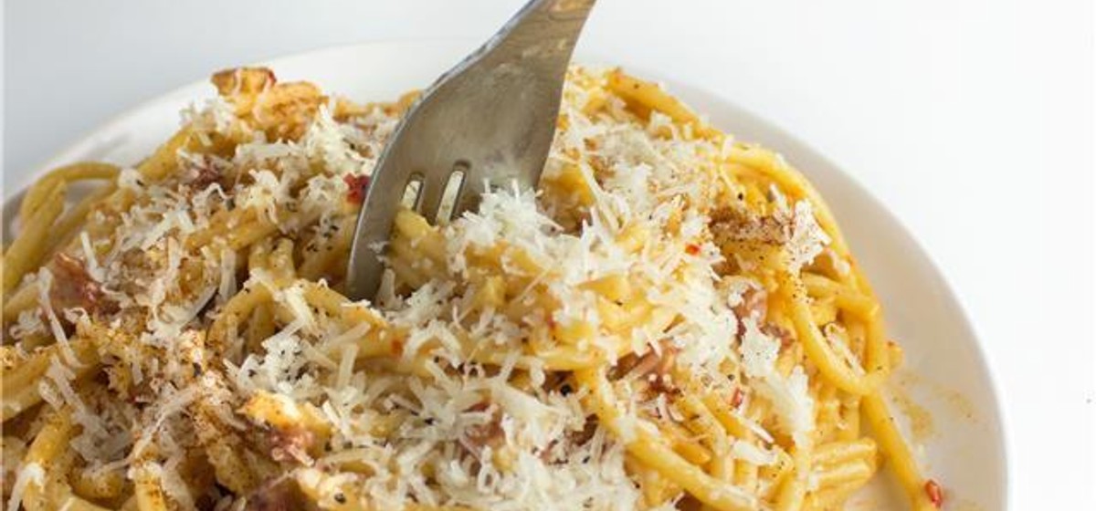 Spanish Carbonara Recipe SideChef