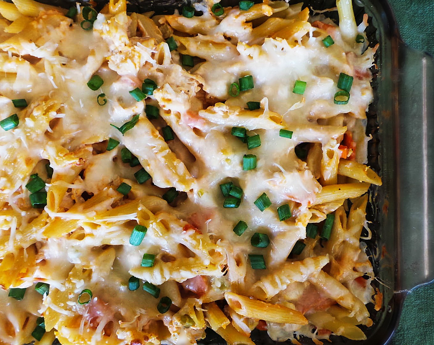 Light Buffalo Chicken Pasta