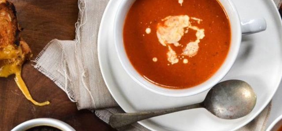Tomato Soup with Grilled Cheese Recipe | SideChef