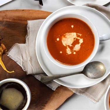 Tomato Soup with Grilled Cheese Recipe | SideChef