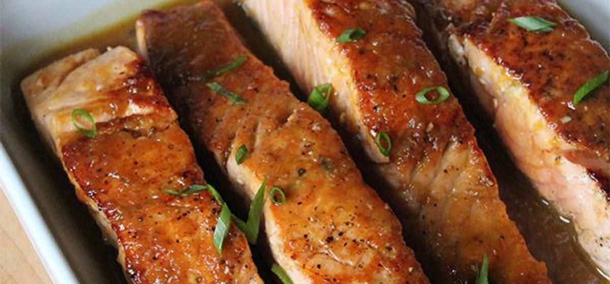 Maple & Ginger Glazed Salmon Recipe | SideChef