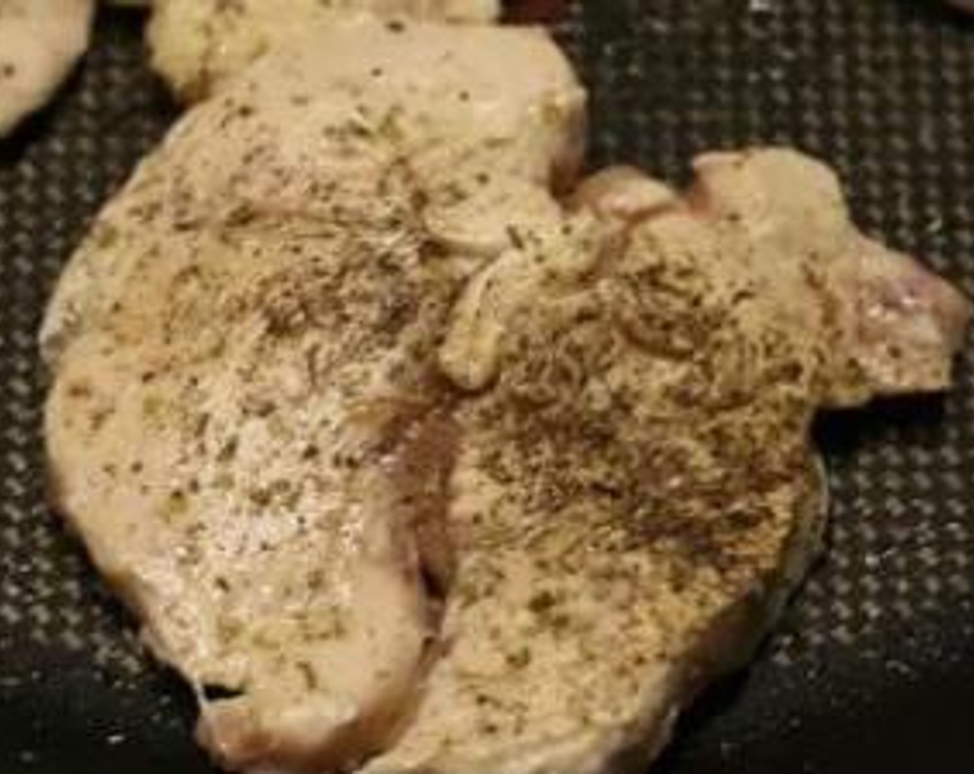 step 4 Mix Salt (1 tsp), Ground Black Pepper (1 tsp), and Fresh Oregano (1 tsp) together. Sprinkle each breast with the seasoning.
