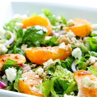 Orange Basil Salad with Honey Balsamic Vinaigrette Recipe | SideChef
