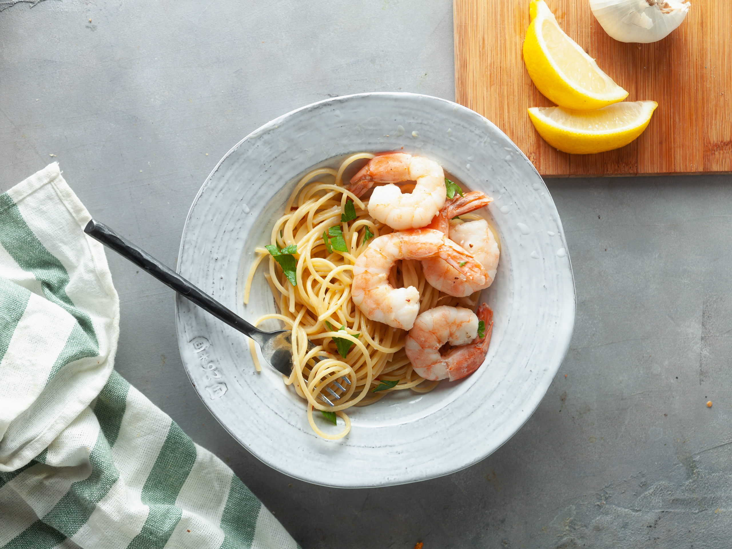 One-Pot Shrimp Scampi Recipe | SideChef