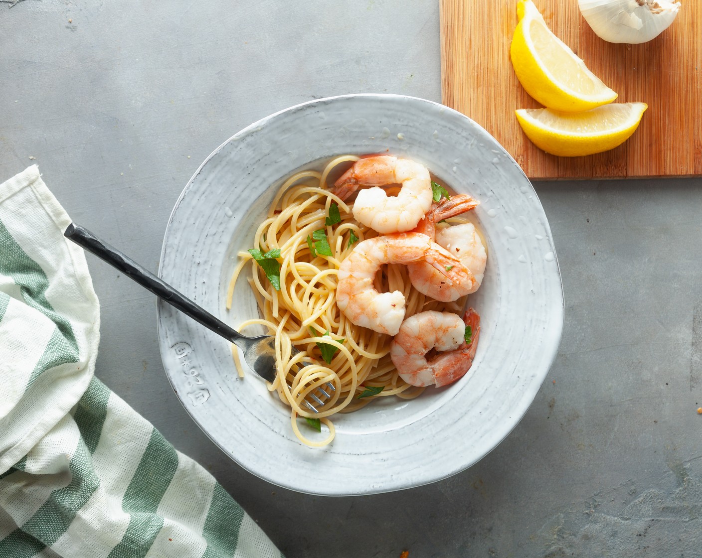 One-Pot Shrimp Scampi