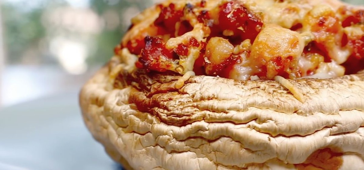 Garlic Bacon Stuffed Portobello Mushrooms Recipe | SideChef