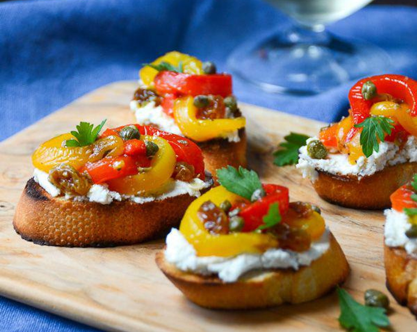 Pepperonata Bruschetta