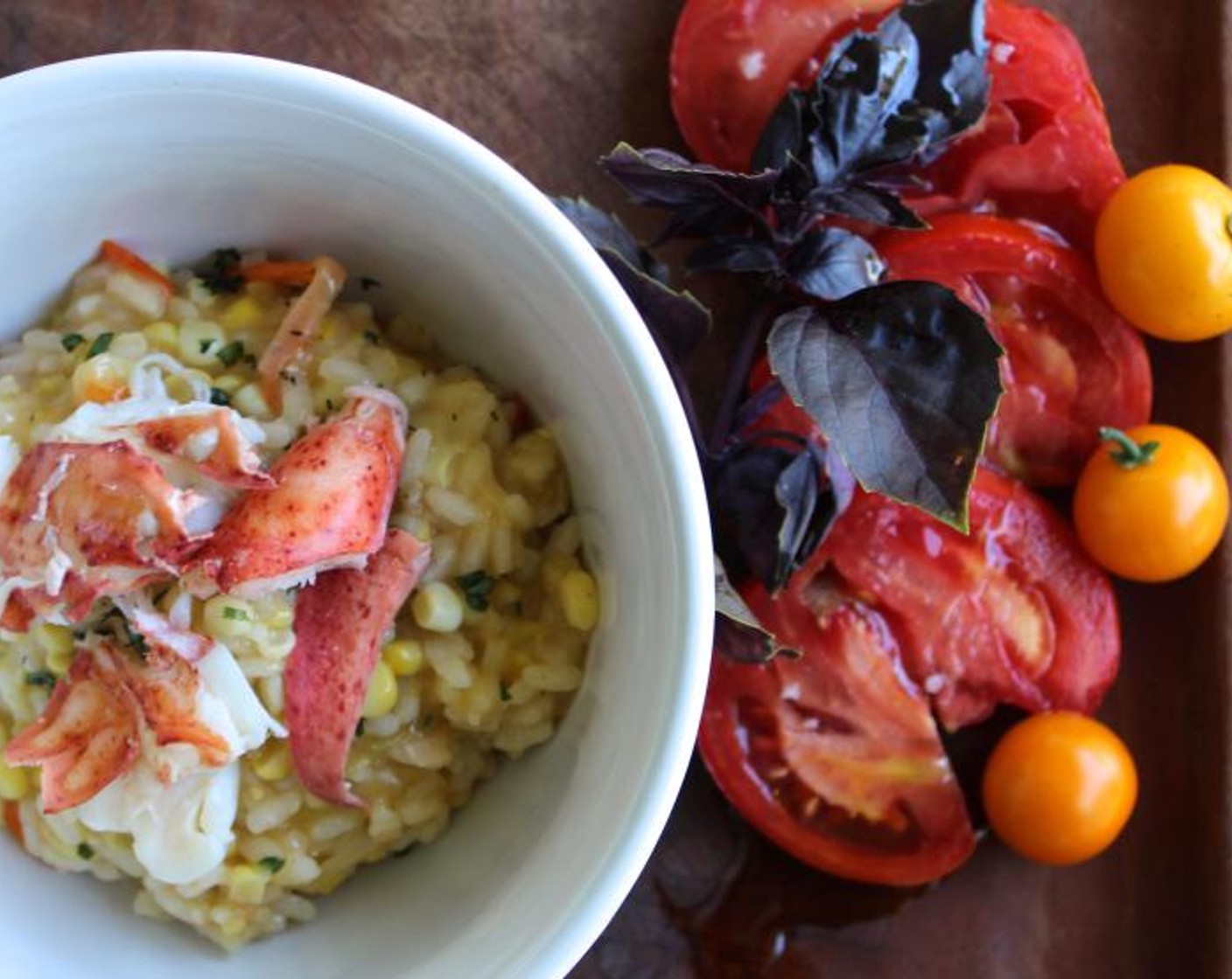 Lobster & Corn Risotto