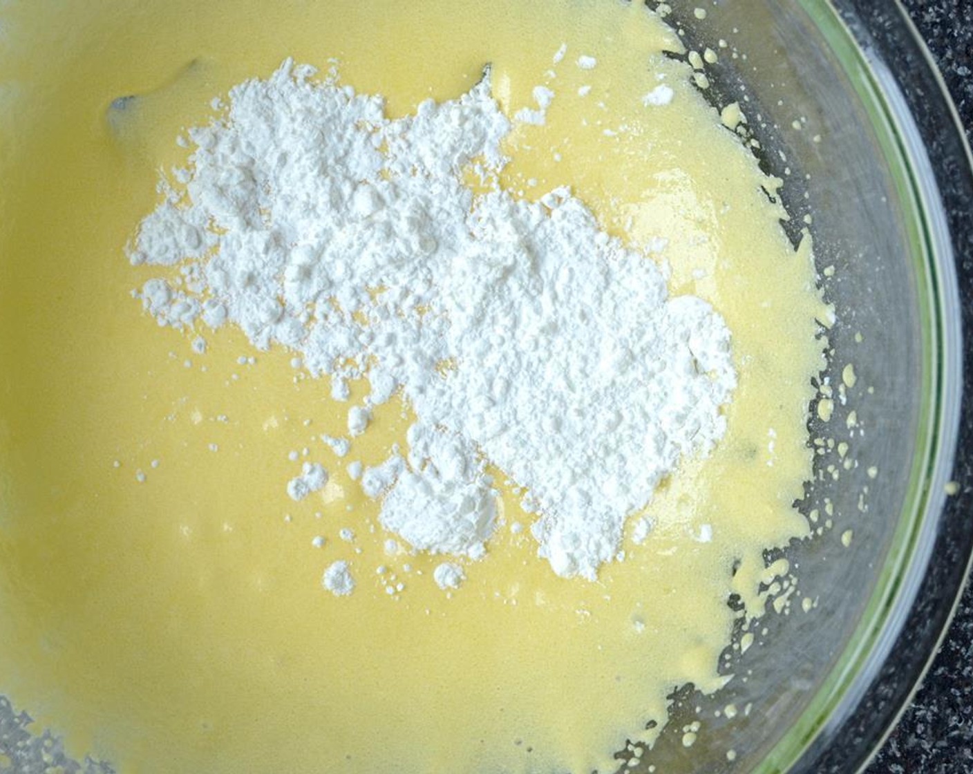 step 4 Add Eggland's Best Classic Eggs (2) to a medium mixing bowl. Beat Granulated Sugar (3/4 cup) into the egg yolks until thick and pale yellow. Beat in the Corn Starch (1 Tbsp) and set aside.