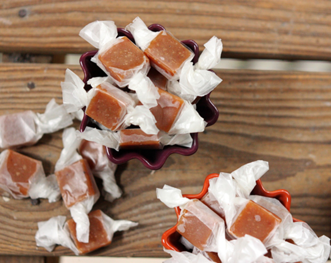 Apple Cider Maple Caramels