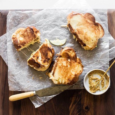 Tart Apple Jack Grilled Cheese Sandwich Recipe | SideChef