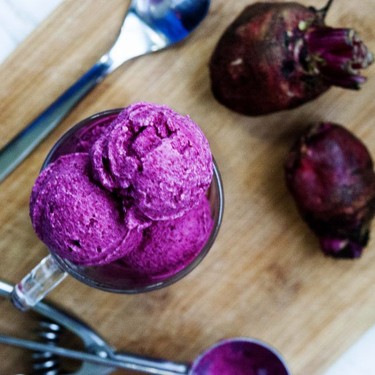Vegan Beetroot Coconut Ice Cream Recipe | SideChef