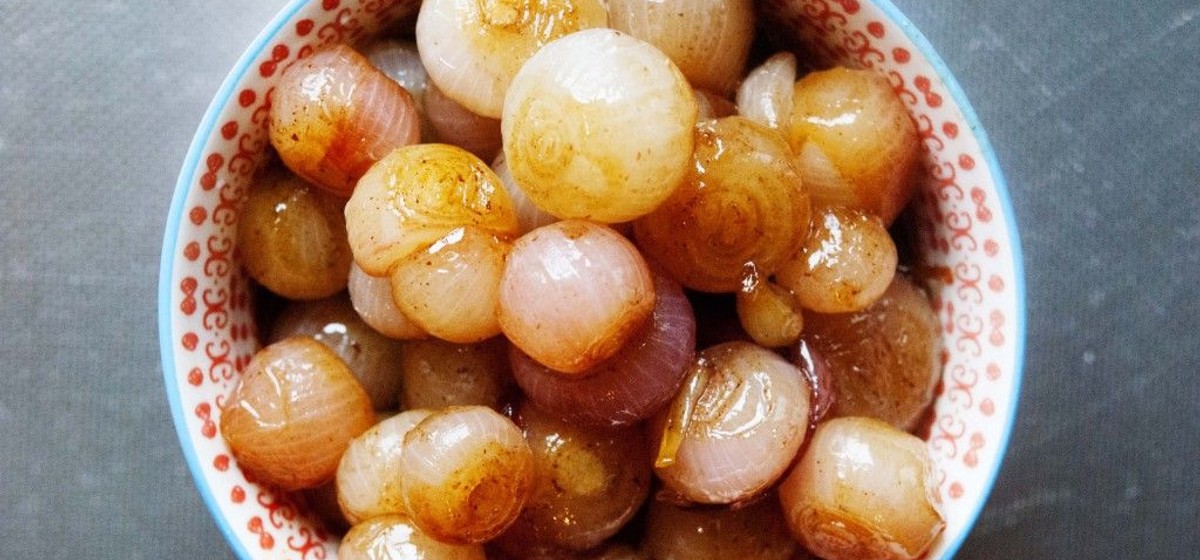 Sweet and Sour Shallots Recipe | SideChef