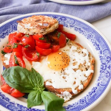 Caprese Egg-in-the-Hole Recipe | SideChef