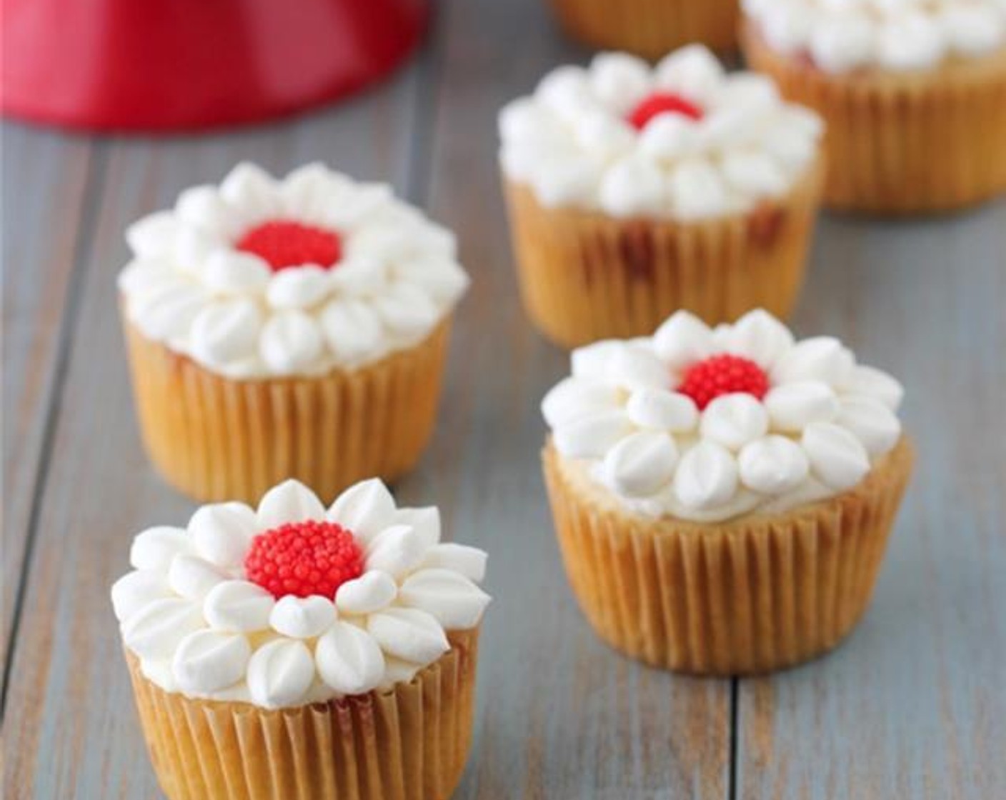 Raspberry Swirl Cupcakes