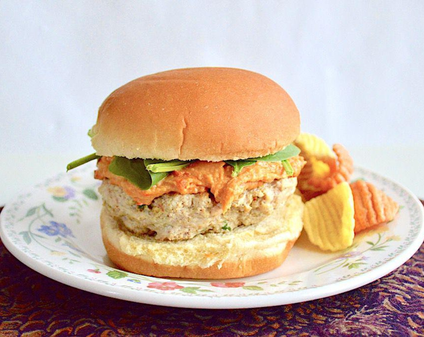 Moroccan Chicken Burgers