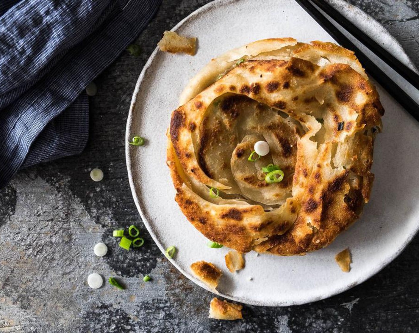 Authentic Chinese Scallion Pancakes