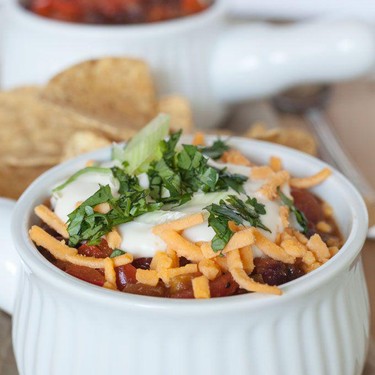 Vegan Pumpkin Chili Recipe | SideChef
