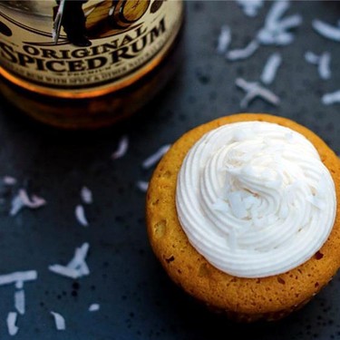 Butter Rum Cupcake Recipe | SideChef