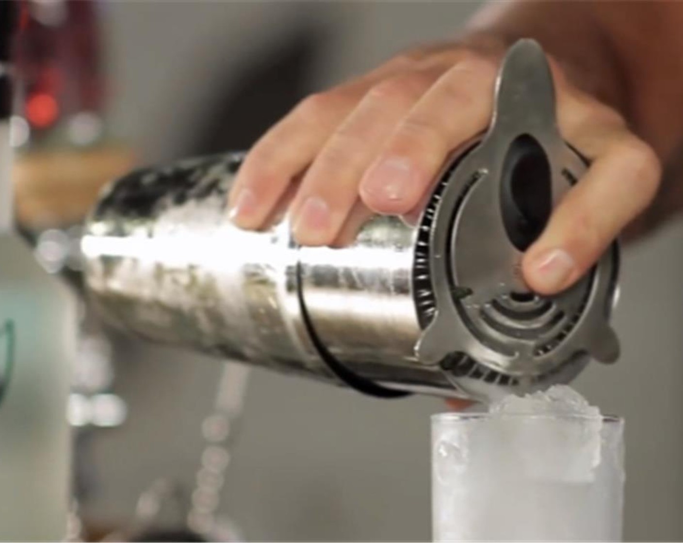 step 2 Strain over fresh Ice (as needed).