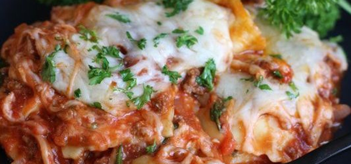 Ravioli & Spinach Lasagna Recipe | SideChef