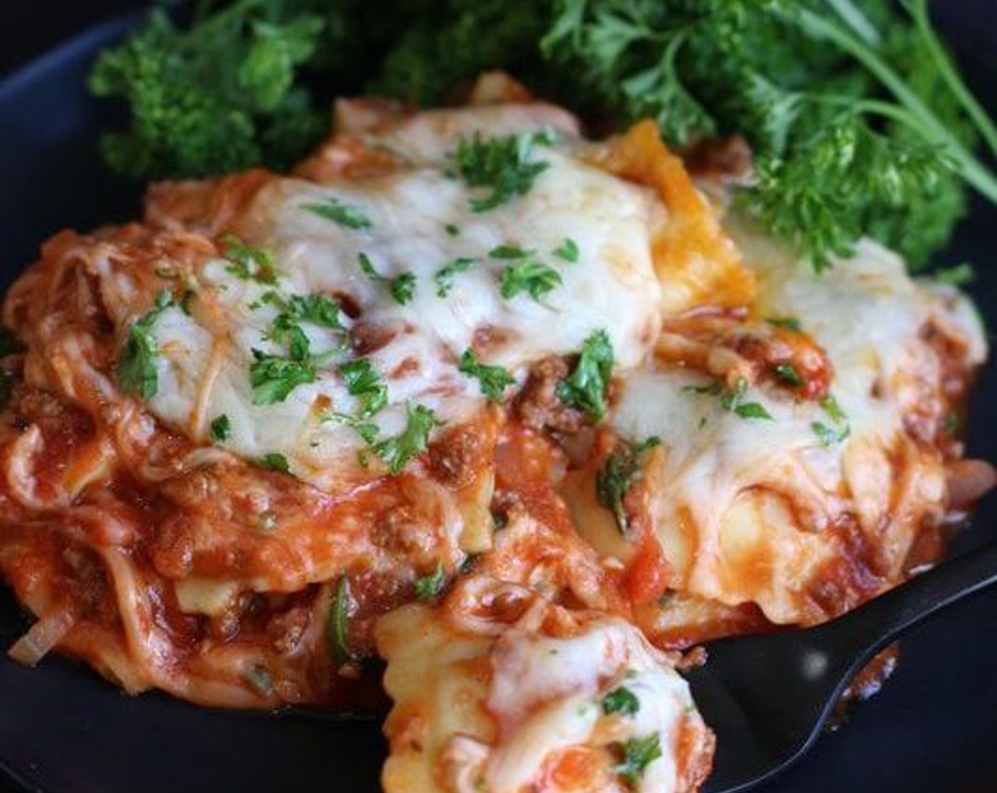 Ravioli & Spinach Lasagna