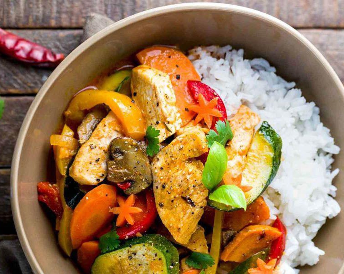 Thai Chicken Curry with Coconut Milk