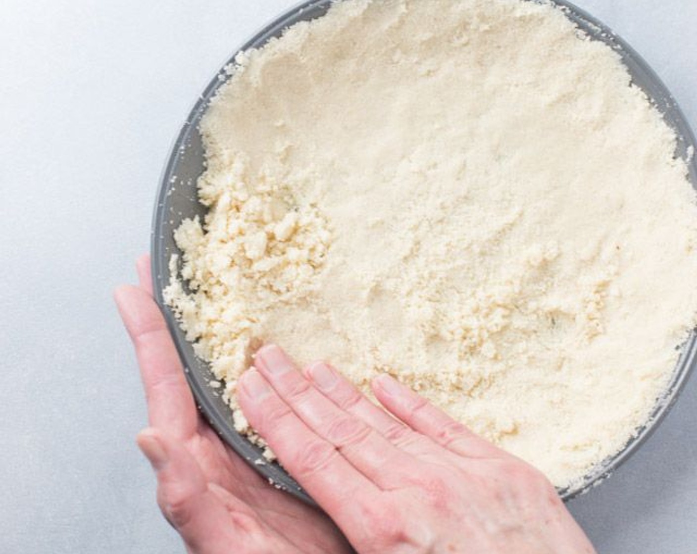 step 3 Press crust mixture into a 9-inch pie dish, covering the sides of the pan. Pre-bake crust for 10 minutes. Set aside.